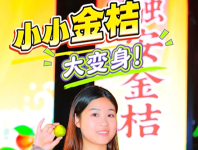 视频 | 小金桔大变身！玩转融安金桔创意市集