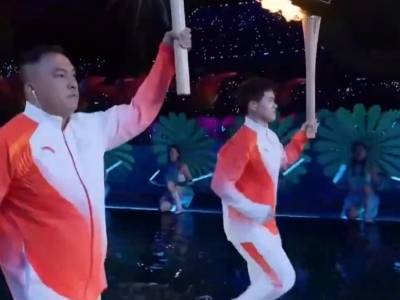 视频｜白云骄傲！梁伟铿亮相全运会开幕式火炬传递