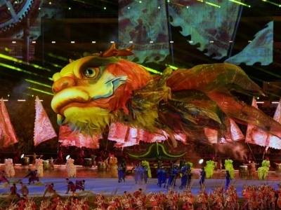 “大鱼海棠”在这一刻具象化了！十五运会开幕式非遗亮点全揭秘→｜视频