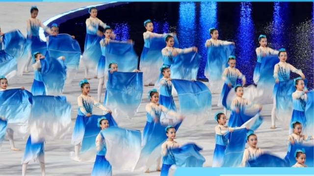 十五运会开幕式暖场表演，率先点燃现场激情丨十五运会开幕式现场直击