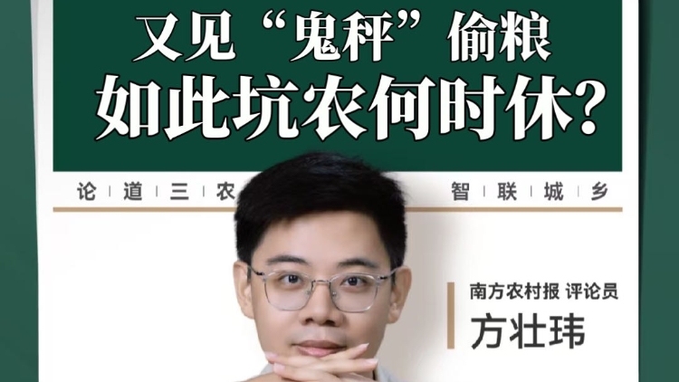 兴农评丨又见“鬼秤”偷粮，如此坑农何时休？