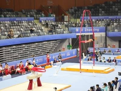 十五运会体操成年组在肇庆开赛，将产生15枚金牌