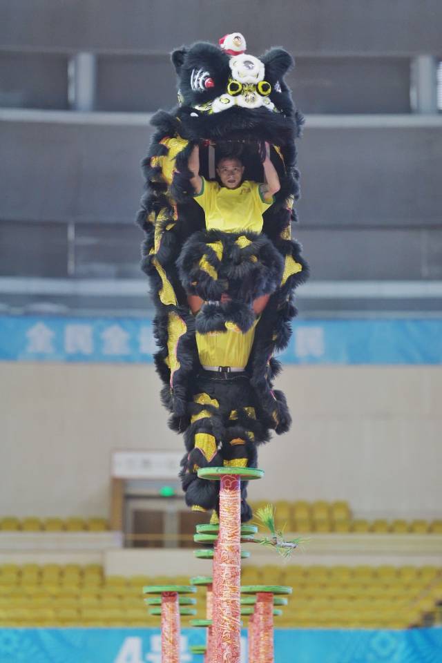图集｜高手云集！十五运会舞龙舞狮决赛上演视觉盛宴