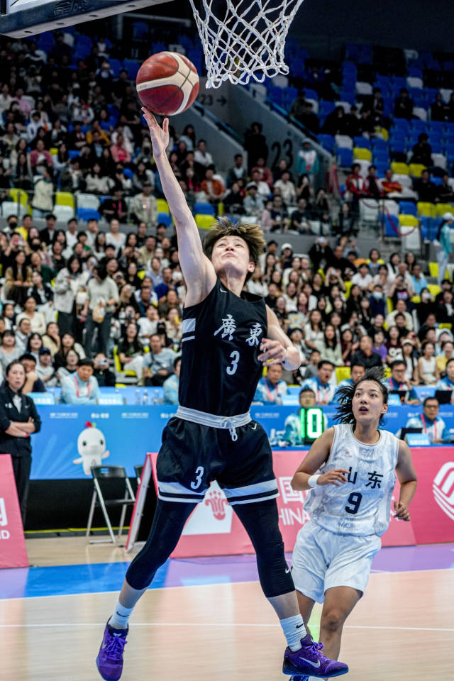 图集｜三连胜！广东女篮轻取山东锁定小组头名