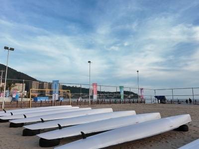 婷见｜坐标阳江海陵岛，十五运会海岸赛艇沙滩冲刺赛场地“剧透”来啦！