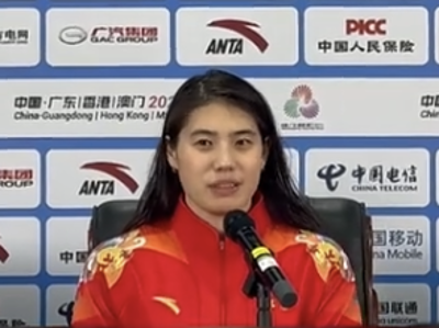 张雨霏谈百米蝶泳夺金：对自己预期更高