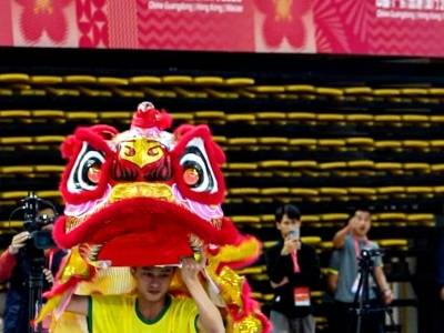 视频｜来全运会，看“风一样的狮子”！