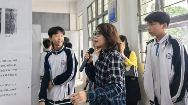 首次落地东莞市外！岭南画院馆校合作模式走进揭阳普宁