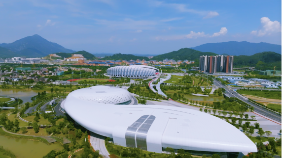 清远体育中心。资料图