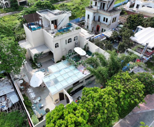 乡村院落变身“村咖”。