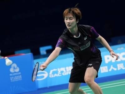 碾压之势！浙江羽毛球队女团3∶0夺金