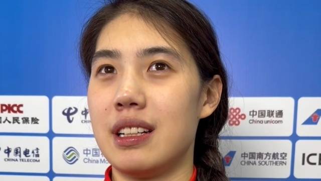 张雨霏暖心鼓励于子迪：“希望她一帆风顺，也希望她多些磨练”