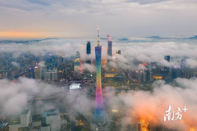 作为经济第一大省,广东在GDP总量上连续36年领跑全国。图为广州新中轴线。资料图片 作为经济第一大省,广东在GDP总量上连续36年领跑全国。图为广州新中轴线。资料图片