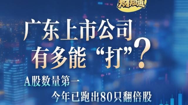 广东上市公司有多能“打”？｜财知道·号外