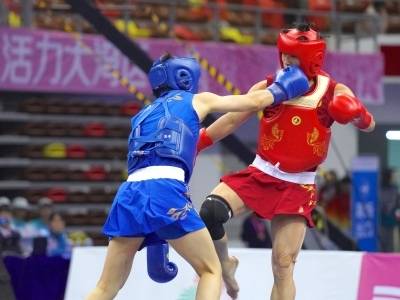 高燃瞬间！十五运会武术散打决赛图集定格精彩