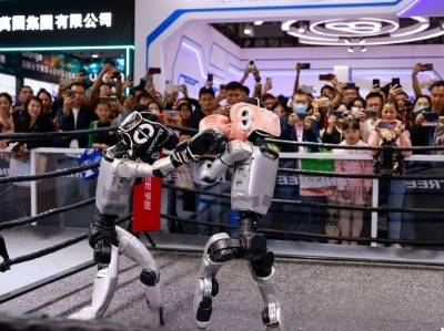 机器人被人类幼崽包围，“小孩哥”“小孩姐”周末涌入高交会