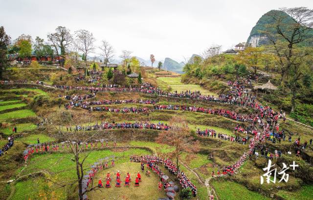 廣東連南已連續14年舉辦“盤王節·耍歌堂”瑤族文化藝術節。南方+記者 曾亮超 攝