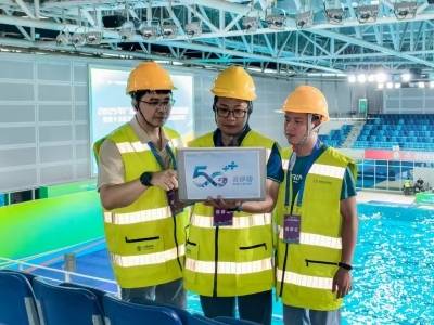 江门移动优质网络全程护航十五运会花泳赛事