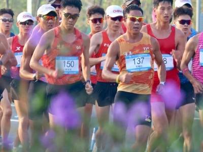 视觉｜十五运会马拉松竞走混合接力，开赛！