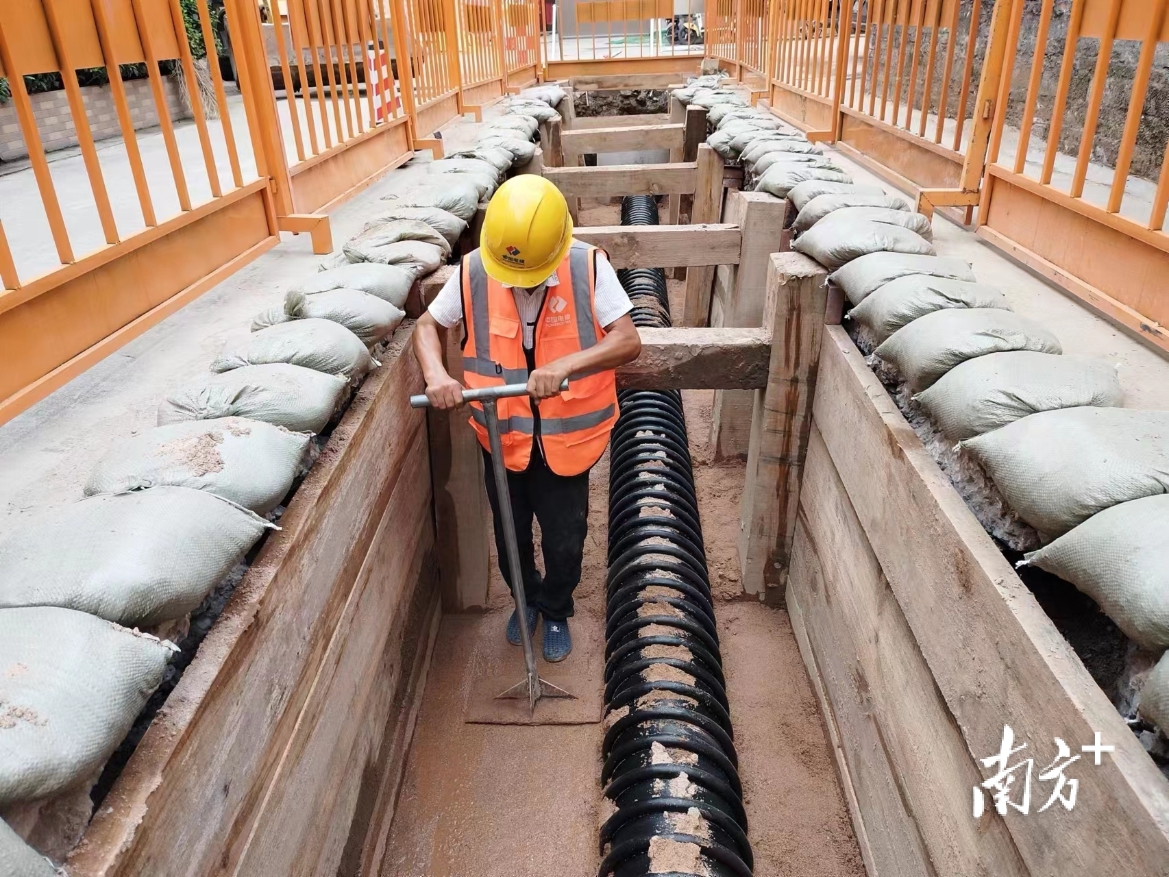 仙涌施工现场。受访者供图 仙涌施工现场。受访者供图