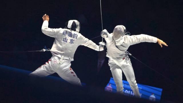 45秒！欣赏来自“南粤剑客”的击剑美学