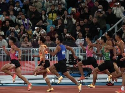 好样的！男子200米广东队包揽金银！