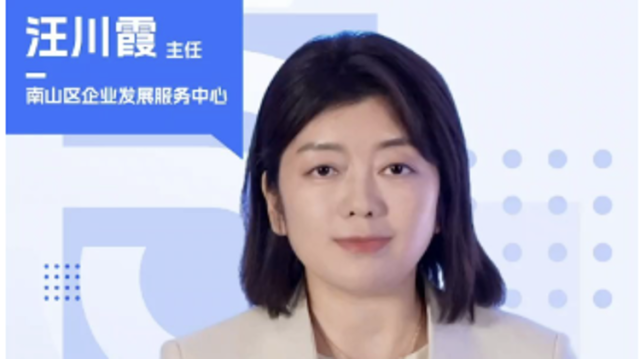南山区企服中心主任汪川霞：助企直达！申领像网购一样方便