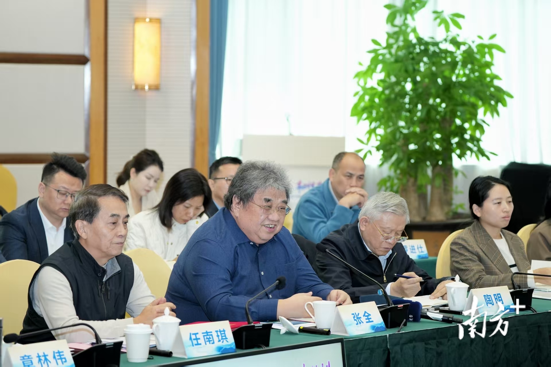 张全肯定了顺德坚持系统化治理思路，延续“联围分区、分层推进”的科学模式。 南方+ 廖明璨 拍摄