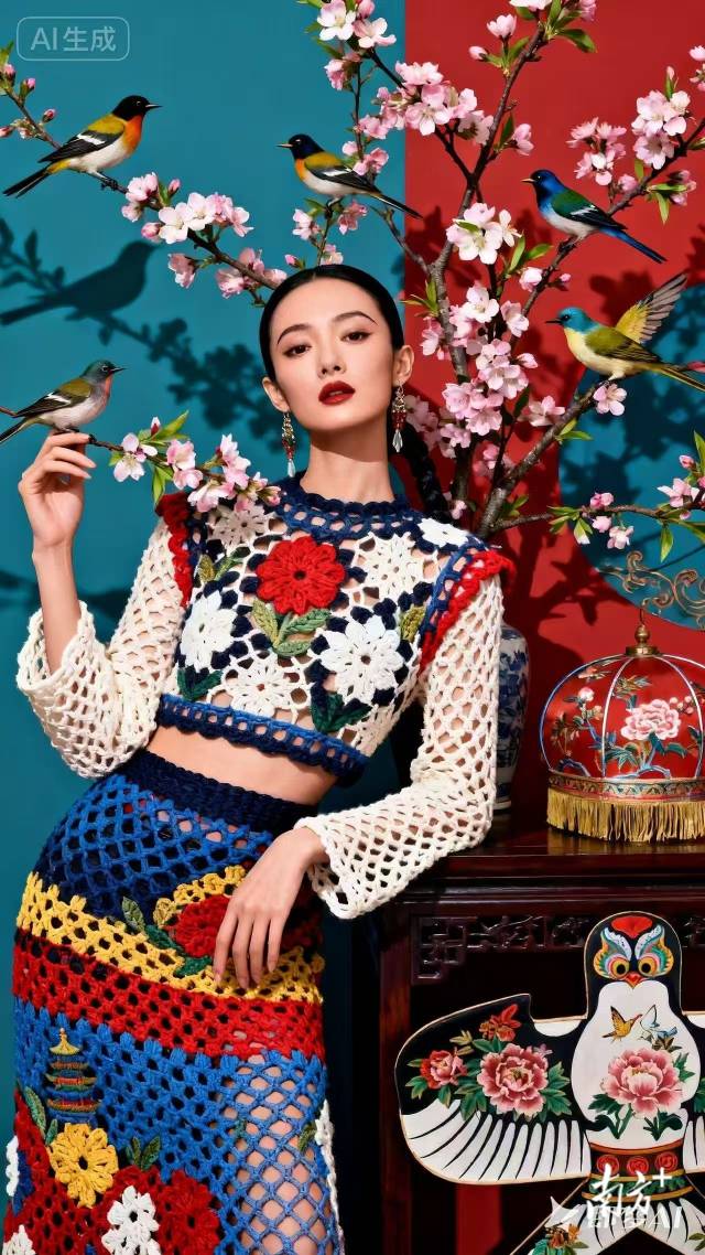 学生AI设计作品。 受访者供图