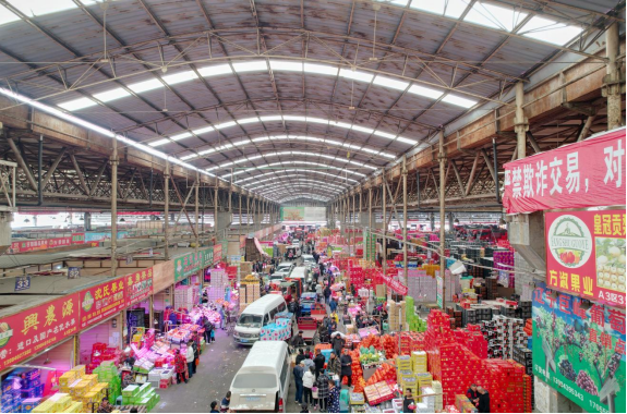 忙碌的交易场景