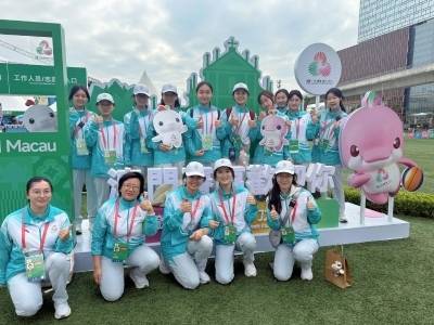 澳科大“小海豚”：为家门口的全运会注入青春力量｜小海豚的全运日记