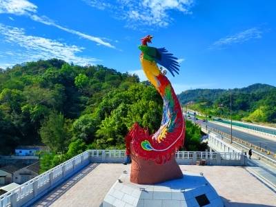 献礼年会！潮州凤凰大桥12米高嵌瓷成网红打卡点