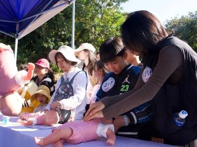 徒步5.19公里，闯关学急救！松山湖教你“救”在身边