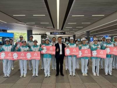 视频｜护航全运，使命必达！广州白云站圆满完成抵离保障任务