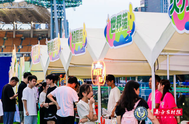 音乐市集丰富唱游体验。 