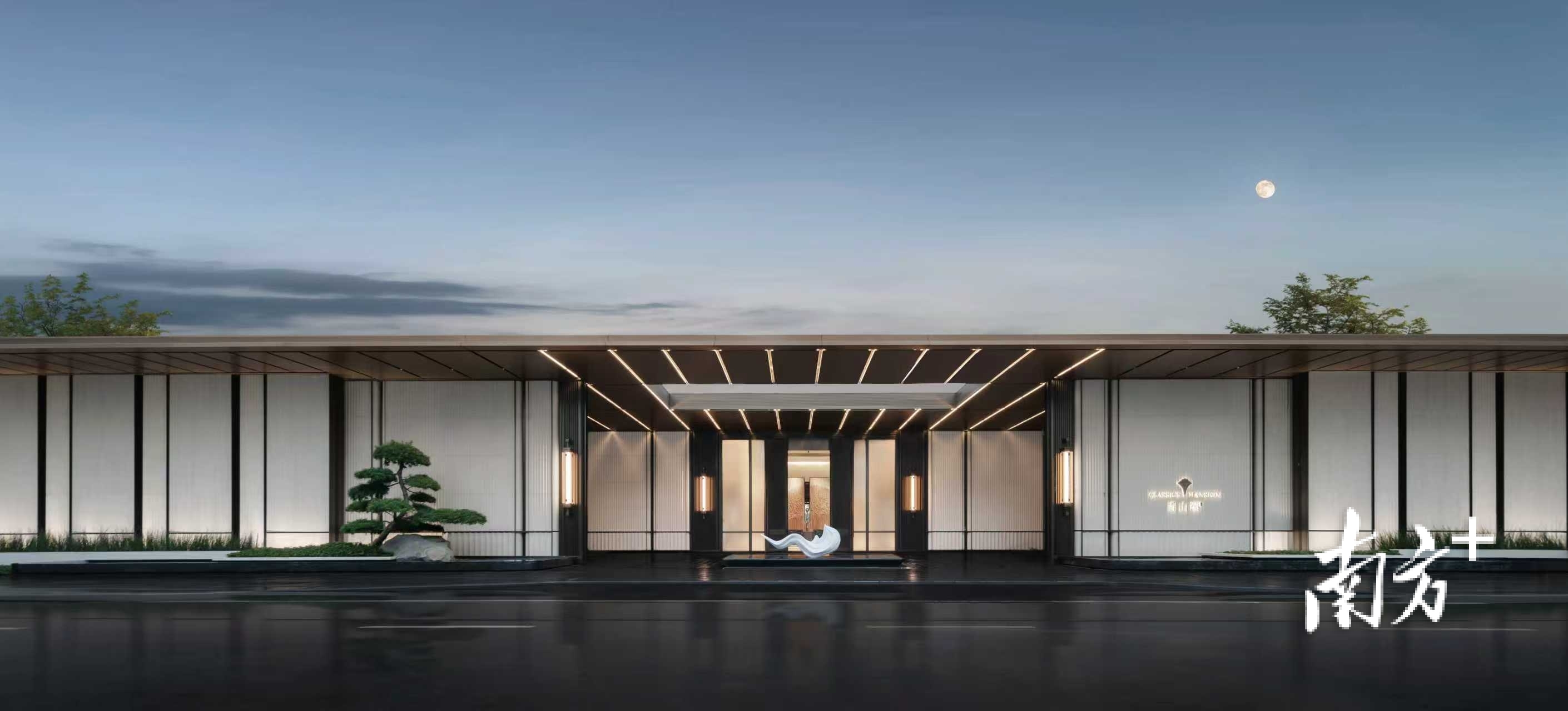 约68米社区大门。 受访者 供图