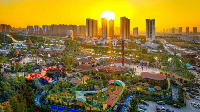 中山奇遇时光乐园项目落地横涌。（受访者供图）