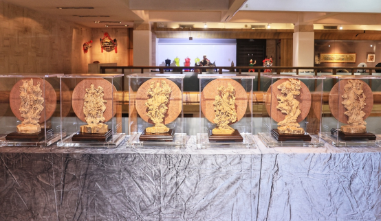 木雕 《吉祥系列图》 作者：秦宪生  汕头