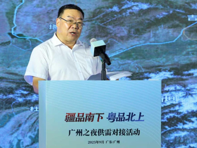 喀什地区“明星产品”亮相广州之夜，架起粤新产销新通道