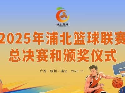 荣耀之夜！直击2025年浦北篮球联赛总决赛