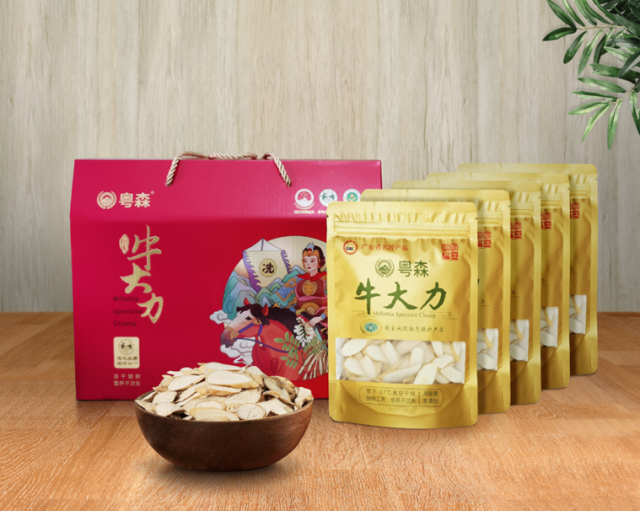 广东粤森生态农业科技有限公司生产的牛大力产品(受访者供图) 广东粤森生态农业科技有限公司生产的牛大力产品(受访者供图)