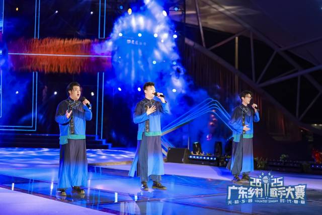 客家后生团演绎原创作品《梦里叶塘》，获得季军。