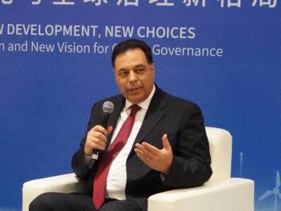 黎巴嫩前总理哈桑·迪亚卜：我生于战乱，期盼中国外交智慧为中东带来和平