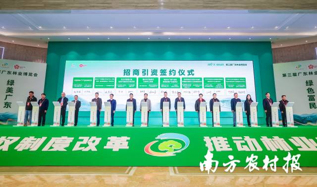 林业招商引资签约仪式