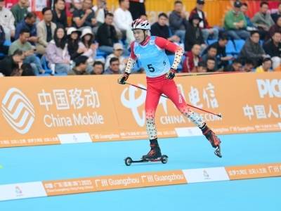 残特奥会越野滑轮比赛开赛，已产生15块金牌