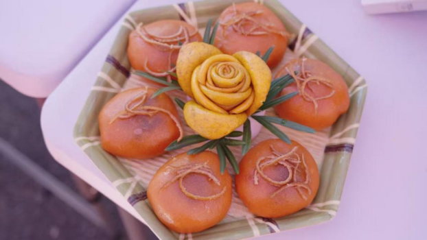 浦北陈皮做成的特色菜和小吃。