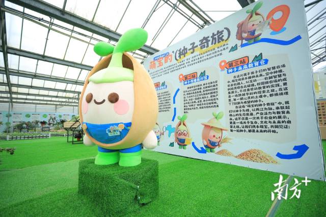 创意农业展示区。