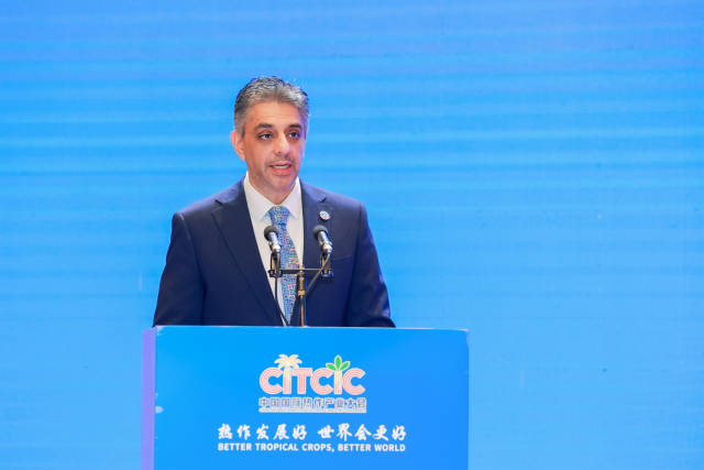 联合国粮农组织（FAO）驻华及朝鲜代表Carlos Aldeco。