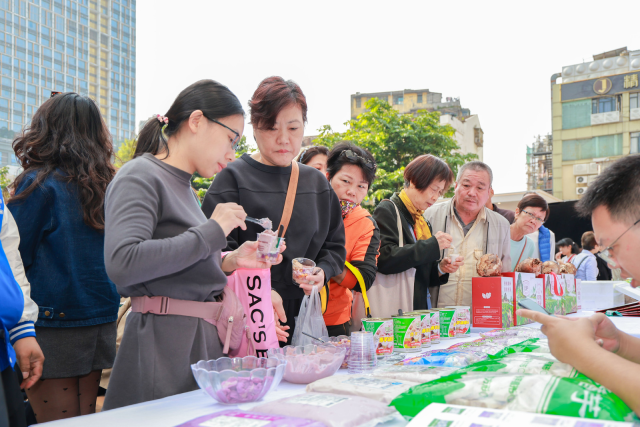 香芋加工产品受到消费者青睐。