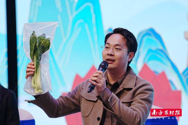 中国蔬菜流通协会保鲜专业委员会副秘书长郑凯元。